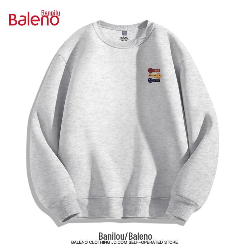 Baleno Men's Loose-Fit Round Neck Sweatshirt