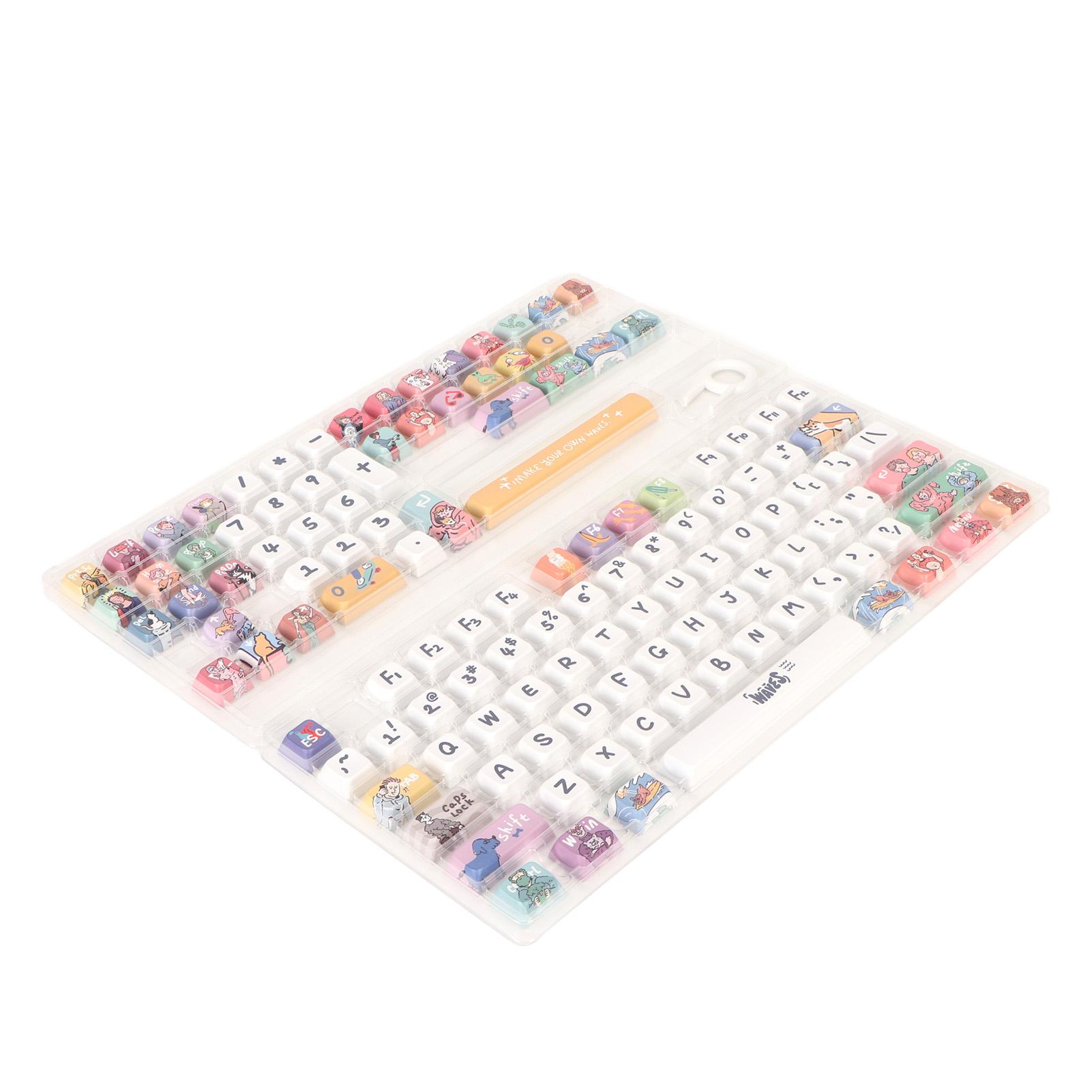 

Механическая клавиатура колпачки клавиш 123 клавиши для XDA как высота эргономичная маслостойкое покрытие цветостойкий