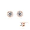 Silver Earrings Sc1675