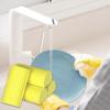 Damp Clean Duster Sponge, 4 Pcs Pvc Cleaning Brush, Mirrors, Window Track Grooves And Faucets