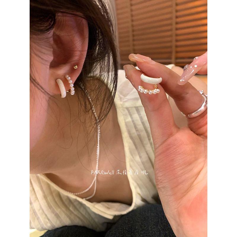Super Delicate ~ Pearl Earrings 2025 New Arrival Red Earrings Christmas Stud Earrings Accessible Luxury Fancy Temperamental Earrings Women