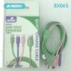 3-in-1 Liquid Silicone Fast Charging Cable: One-to-Three USB-C for Multiple Models