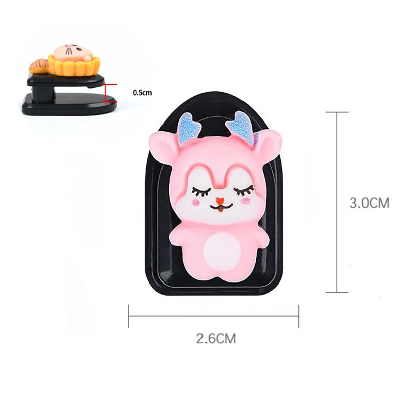 1PCS Mini car seat backrest hook Multi-functional cute cartoon hook universal car decoration hanger car interior accessories