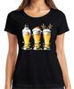 Beer Wheat Beer Bavaria String Lights - Christmas Xmas Gift Ladies T-Shirt