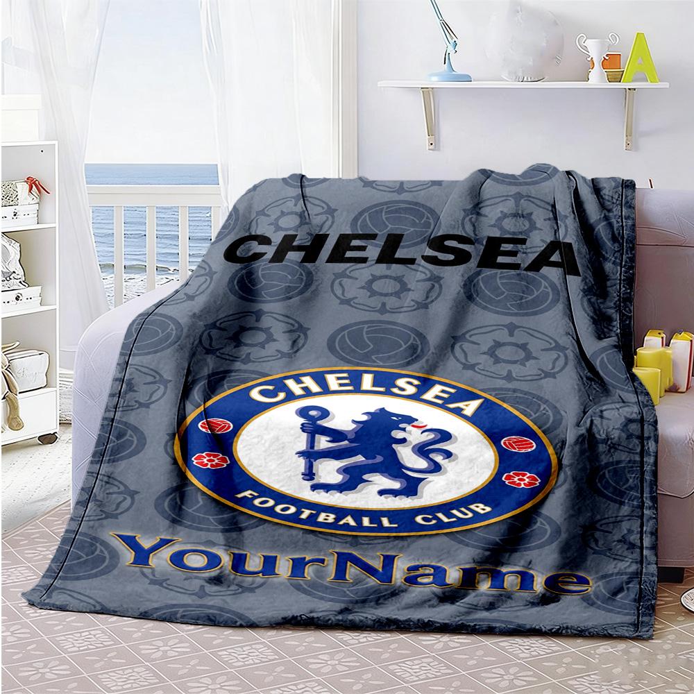 Chelsea Personalized Name Blanket Multi-purpose Customizable Blanket Durable Comfort Great for Seaside Living Room Picnics Bed Ideal for All Seasons