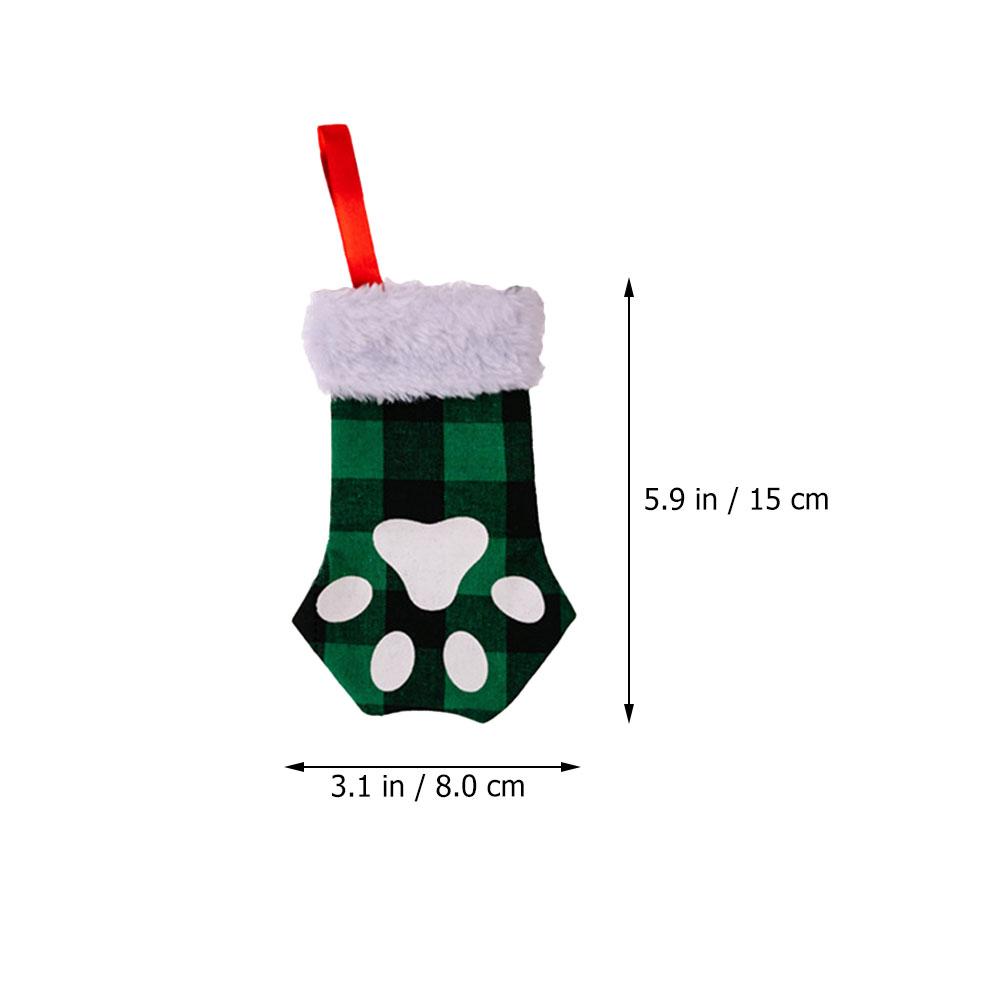 

3Pcs Cat Claw Design Cutlery Covers Xmas Utensil Holders for Forks and Spoons Holiday Table Decoration Party Tableware Accessory