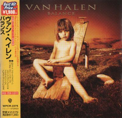 CD VAN HALEN  Balance WPCR2275 Warner Bros. Re 1998 Japan ObiMetal Used