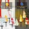 Solar Garden Light, Ornament Light, Christmas Illumination, Snowman Christmas Decoration, LED Outdoor, Waterproof, Recessed Solar Powered,