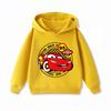 Potdemiel Disney Lightning McQueen Kids Hoodie Boys and Girls Clothing Tops Autumn and Winter Warm Kids Hoodie Sweatshirt