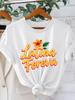Latina Foreva Text Printed Womens Tshirt American Retro Outdoor Style Round Neck Short Sleeved Casual Top