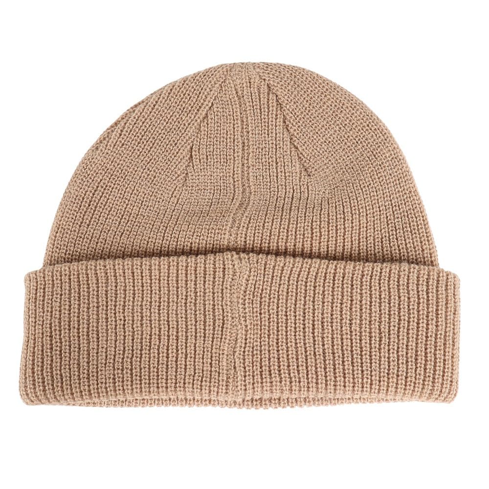 The North Face Stitchwork Kelp Free Size Beanie, Unisex, Stretch, Warm, Tan,