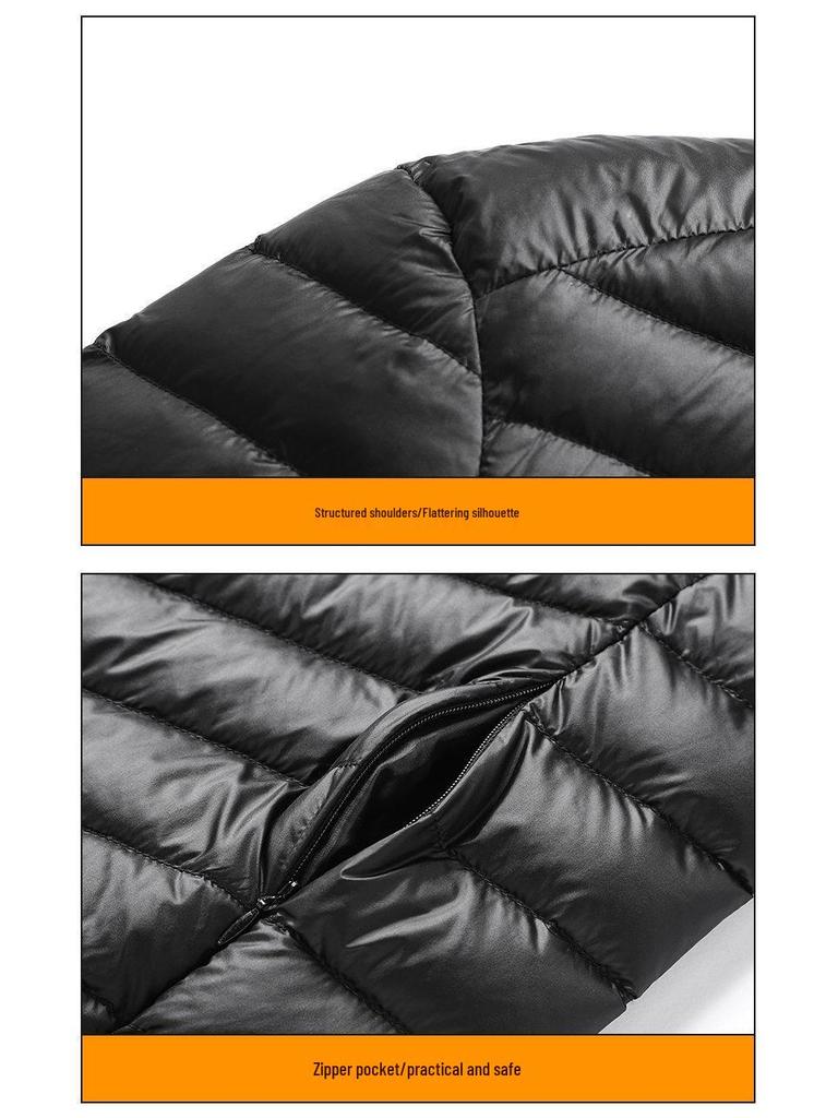 Lightweight Hooded Down Cotton Jacket: Popular Men's & Women's Autumn/Winter Casual Coat