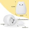 Cat Night 50 Hours Continuous Multicolor 7 Colors Indirect Bulb Night Nursing Made of Safe Cute Touch Control Night Birthday Christmas Bedside Light