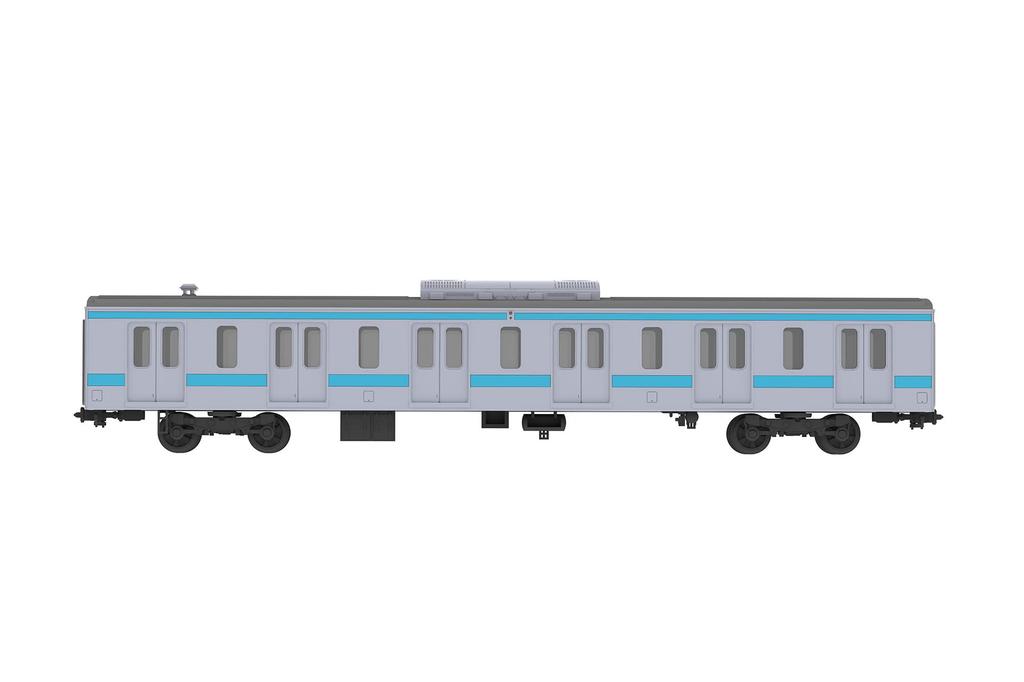 PLUM JR East 209 Series DC Train Type Keihin Tohoku Color Saha 208 Display Model Unpainted Assembly Plastic Kit PP146 Plakit-Extra 1/80