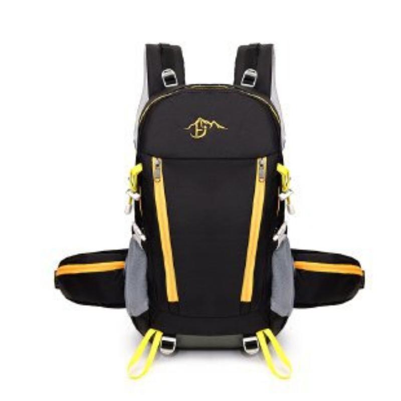 

Сумка для альпинизма на открытом воздухе, спортивный велосипедный рюкзак, большая вместимость, легкий, многофункциональный, походный, альпинистский рюкзак one size fits all чёрный