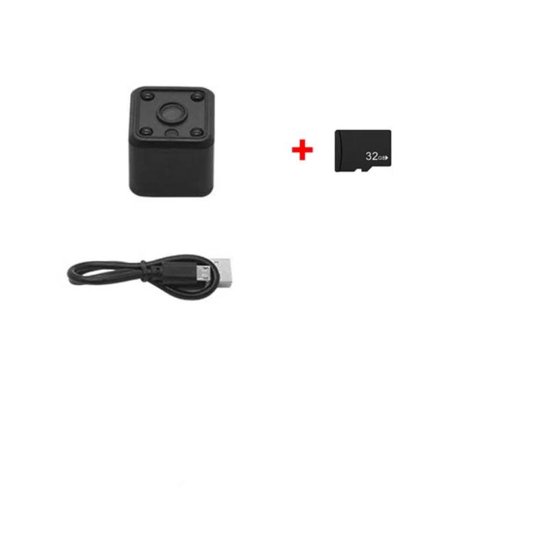 1080P HD WiFi Remote Monitor Camera - Built-in Battery, Night Vision, Smart Home Security
