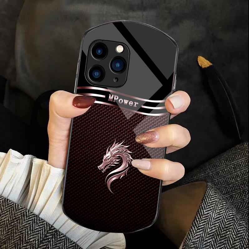 

Gradient Grid Faucet For Iphone 11 12 13 14 15 Pro Max Plus Mini 7 8 Se 2020 X Xs Xr Elliptical Tempered Glass Phone Case For iPhone 15 ProMax