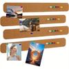 2/4 Stück Selbstklebende Korkstreifen Wandorganizer Pinnstreifen Memoboard Fotoanzeige Heim-Büro-Dekor