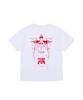 Wellbeing Express Oversized Digital Tattoo Tee White