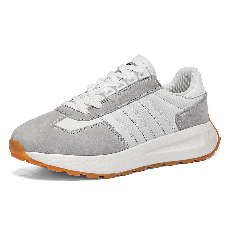 Scarpe da Ginnastica Forrest Gump Nuove Primavera e Autunno Popcorn Suola Morbida Leggera Scarpe da Corsa Scarpe Casual Superficie in Pelle