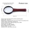 Magnifying Glass with Light Handheld Large LED Illuminated Lighted Magnifier for Seniors Reading Inspection Coin Jewelry