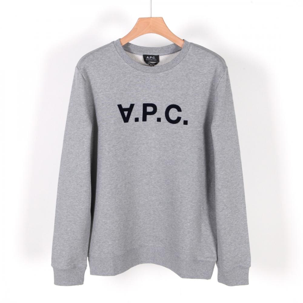 

БТР. 23FW Толстовка APC Толстовка VPC Logo Серая COFAXH27378PLA
