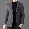 Autumn and Winter New Woolen Suit Men's Short Casual Thickened Warm Jacket