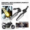 1 Pair Motorcycle Led Turn Signals Indicator Directional Lamp Modified Parts Compatible For Mt07 Mt03 125 Mt09