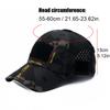 Men's Camouflage Baseball Cap - Breathable & Sunscreen for Outdoor Sports Hunting Hiking Camping Beach Fishing