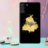 Punjab Map Phone Case For Samsung Galaxy S25 Ultra S20 S21 S22 S23 S24 Ultra Plus S9 S10 S25 FE Cover