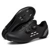 Unisex Cycling Shoes Road Mountain Bike Indoor Trainer With Clipless Pedal Set Breathable Fit