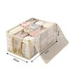 Transparent Clothes Storage Bag Foldable Design Organizer Storage Bag  For Home Use