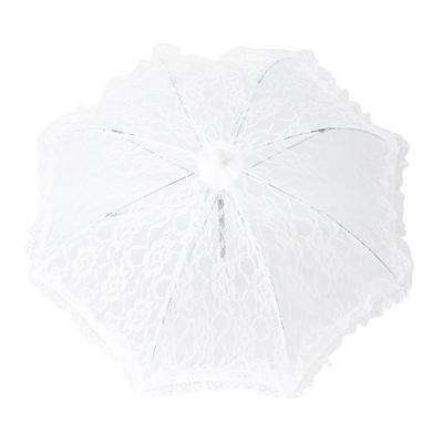 Lace Wedding Umbrella Embroidery Umbrella Bridal Party Decoration Photo Props Accessory