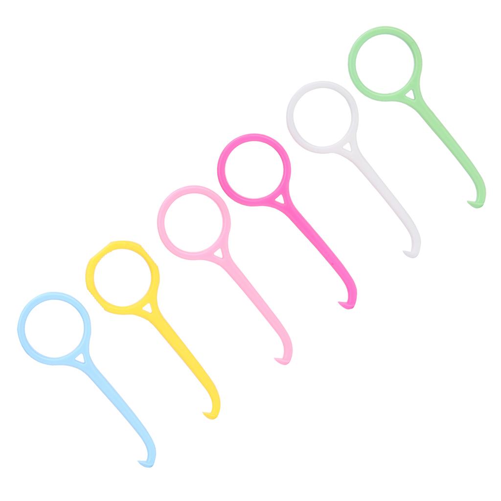 6pcs Aligner Remover Smoothly AntiSlip Dental Oral Care Braces Retainer Remover Tool