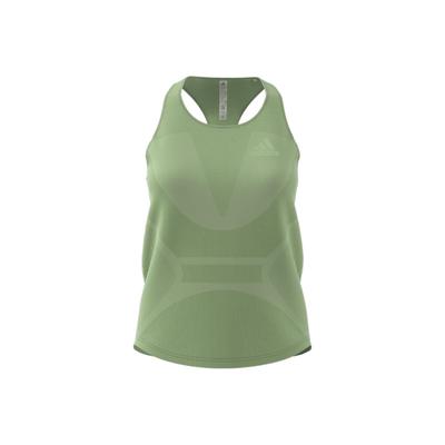 Chaleco de Running con Logo de Color Sólido para Mujer Chaleco Deportivo Verde HK6559