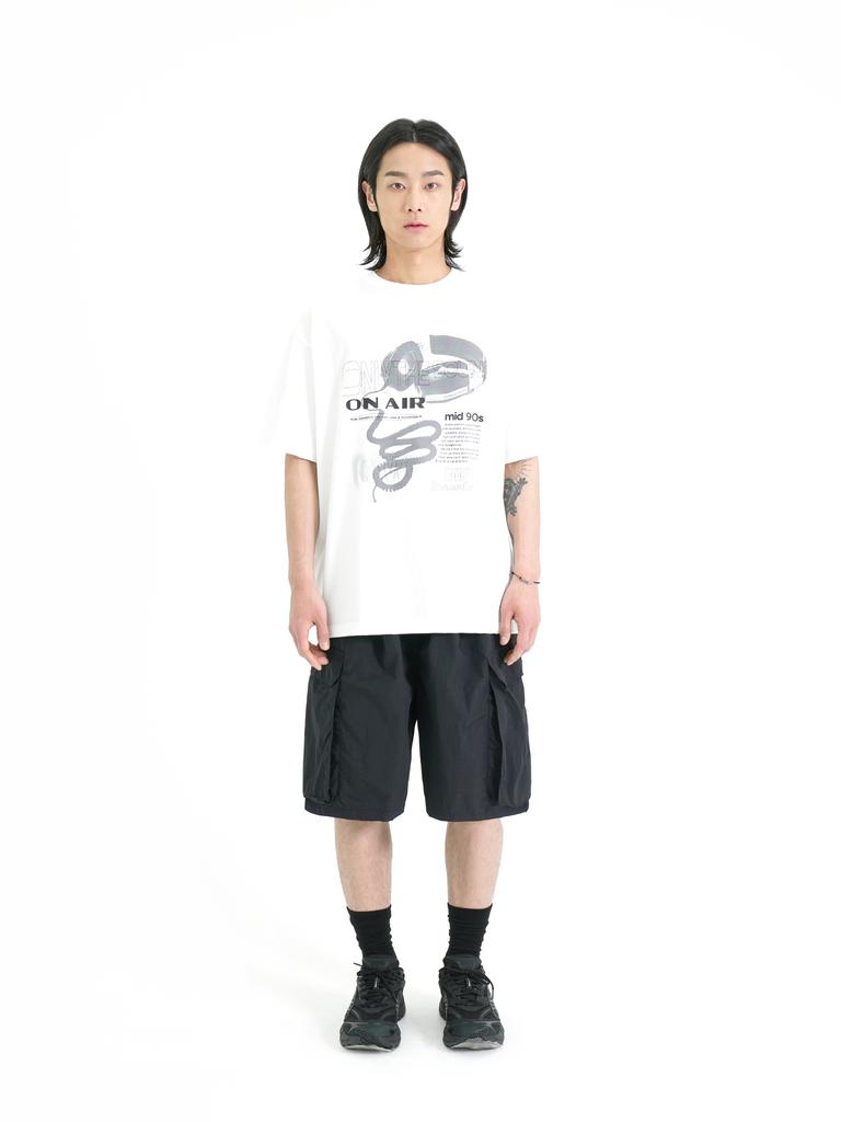 GAINSBORO Hi-Fi Sound T-Shirt_White