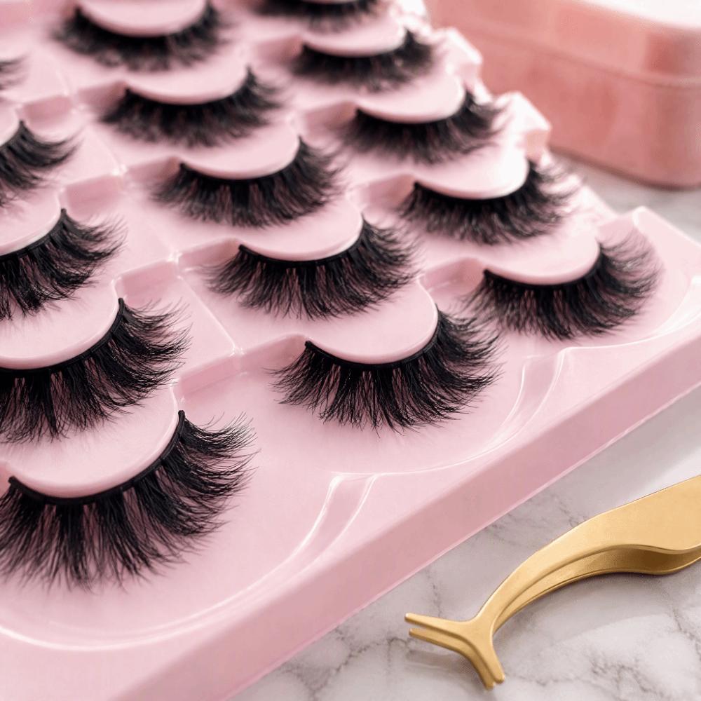 Delicate 21 Pairs Volume Strip Lashes Stage Dramatic False Eyelashes Party & Festival Makeup