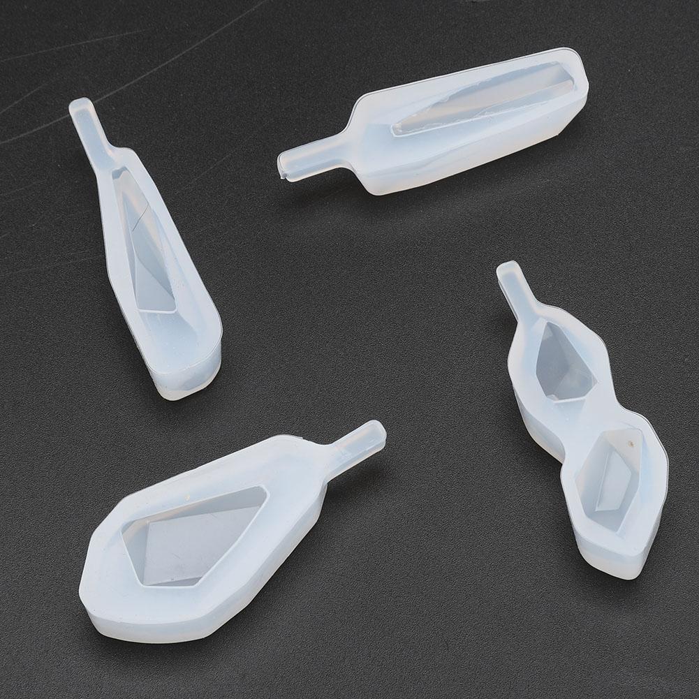 2 Sets Silicone Gel Resin Casting Molds DIY Craft Jewelry Pendant Making Mold
