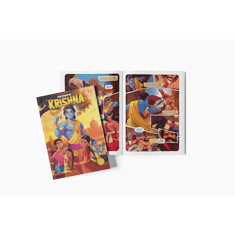 The Story of Krishna: Classic Indian Comics