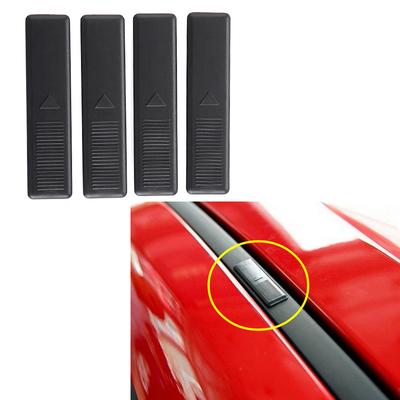 4/8 ks Kryt lišty strešného nosiča Náhradný čierny styling auta Kryt tesnenia strechy auta Pre Mazda 2 3 5 6 CX7 UK 2002-2015