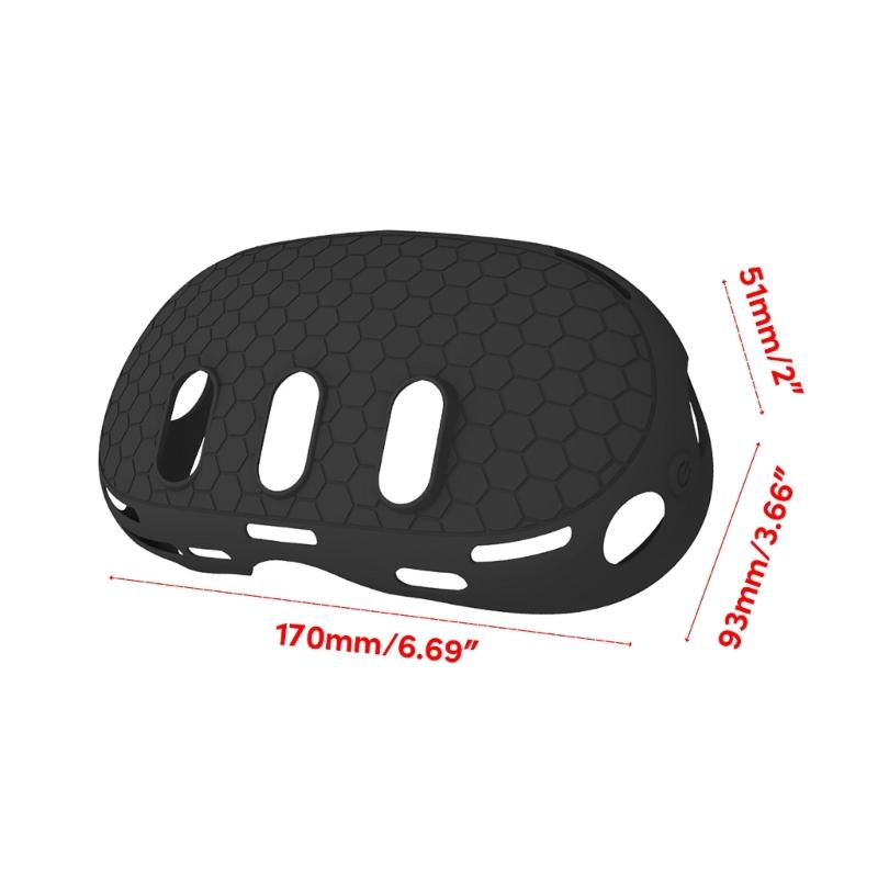 Silicone Protective Case for VR Headset Cover Accurate Fit, Breathable Design, Easy Installation Hassle Free Usage