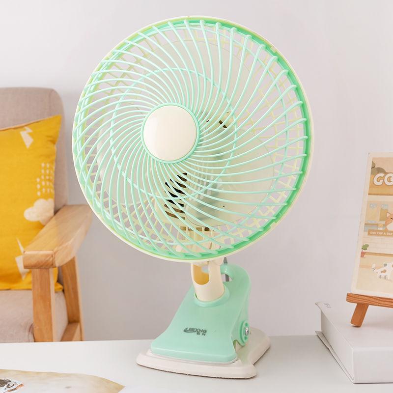 Compact Silent Clip-on Desktop Fan for Home, Office, Dorm, or Bedside