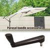 Yousheng Universal Kurbelgriff für Terrassenschirm Outdoor Garten Markt Strand Sonnenschirmgriff Ersatz Terrassenschirm Zubehör