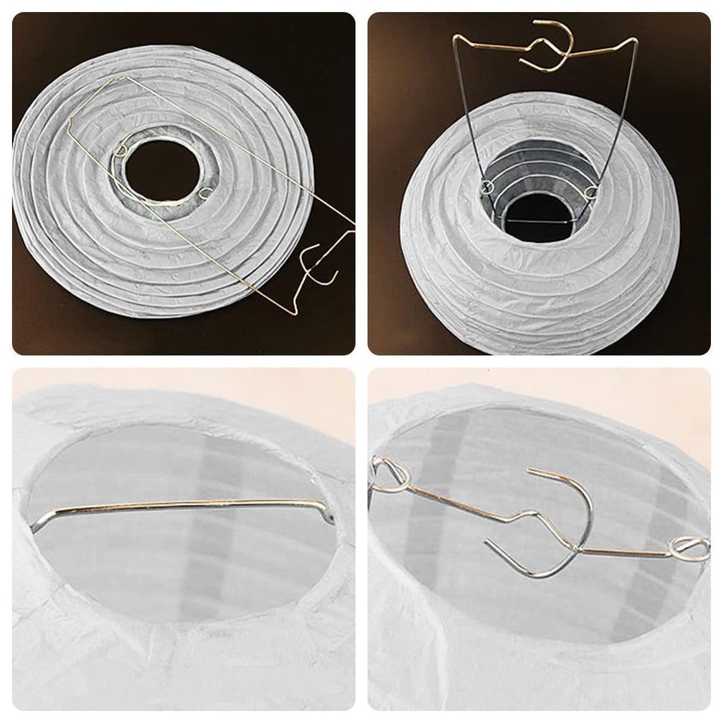 Japanese Style Painting DIY Paper Lanterns, 6 Pieces