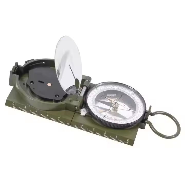Outdoor Mountaineering Portable High-end Handheld Luminous Directional Compass