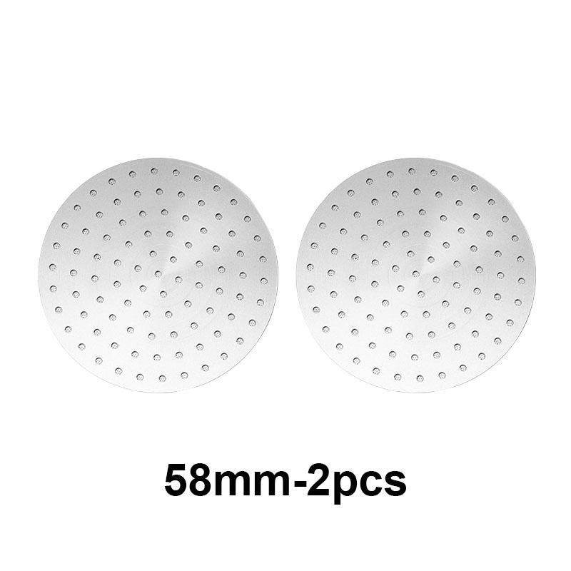 51/53/58mm Reusable Coffee Puck Screen 2pcs Double Layer Coffee Filter Fine Mesh Stainless Steel Coffee Filter Espresso Supplies