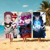 Japan Anime B-blue-e Cute L-lock-k Towel Beach Quick Dry Soft Pool Towels Gift for Travel Gym Shower Camping Sports