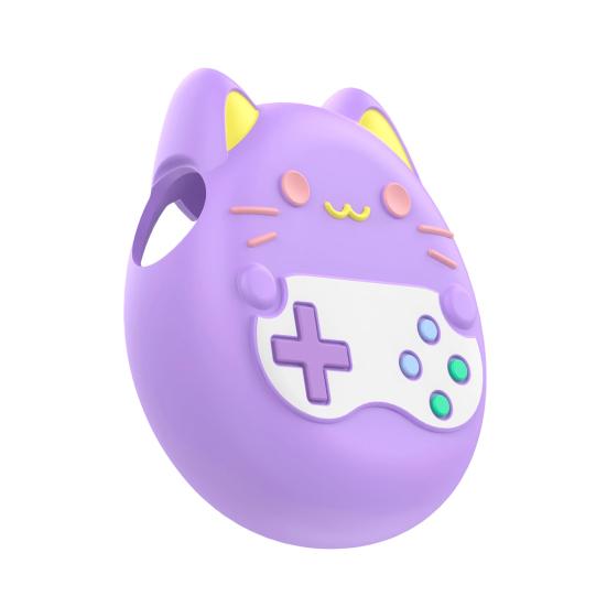 

Чехол для игровой машины с виртуальным питомцем, ударопрочная силиконовая защитная крышка, протектор для электронной игрушки-питомца, чехол-рукав, скин-оболочка, аксессуары для игровой машины фиолетовый