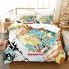 Bakuman Beding Set Printed Bed Linen Set With Pilowcase Soft Duvet Cover Soft Single Double Quen Super King-Sized Dimensionsd Dimensions Adult People
