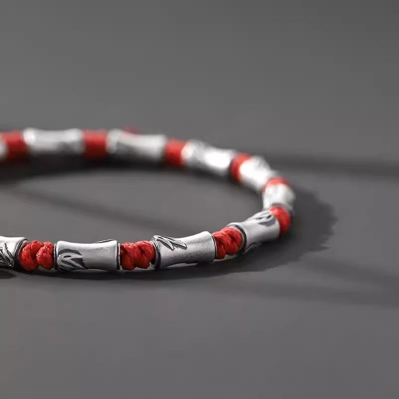 New Chinese Style Bamboo Woven Bracelet Fashion Lucky Jewelry Gift For Unisex